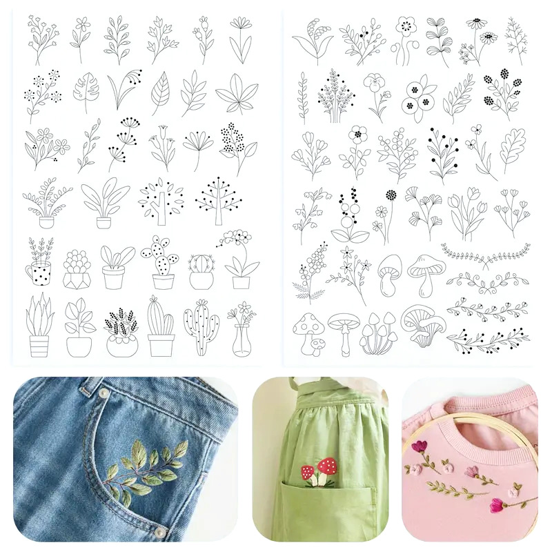 Patrón de bordado estabilizado - Embroidery Meaning reseña y precio