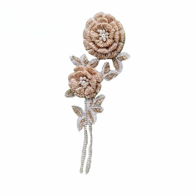 NUEVAS flores de pechos rosas  - Embroidery Rose reseña y precio