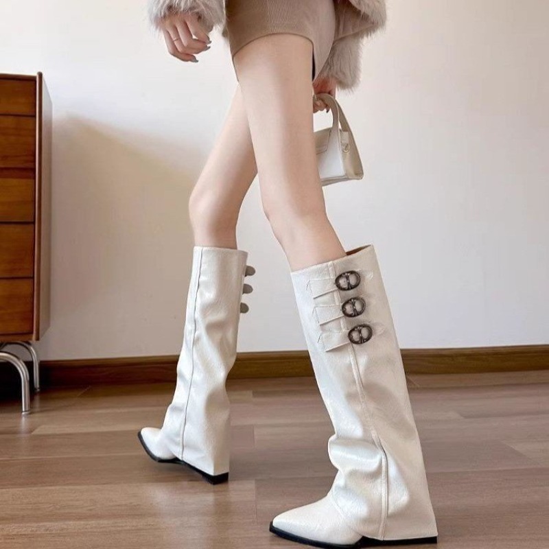 Botas altas hasta la rodilla c - Embroidery Garments reseña y precio