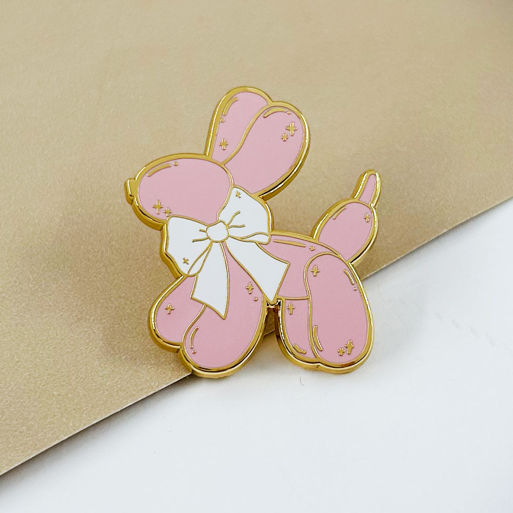 Pin esmaltado con forma de glo - Embroidery Bali reseña y precio
